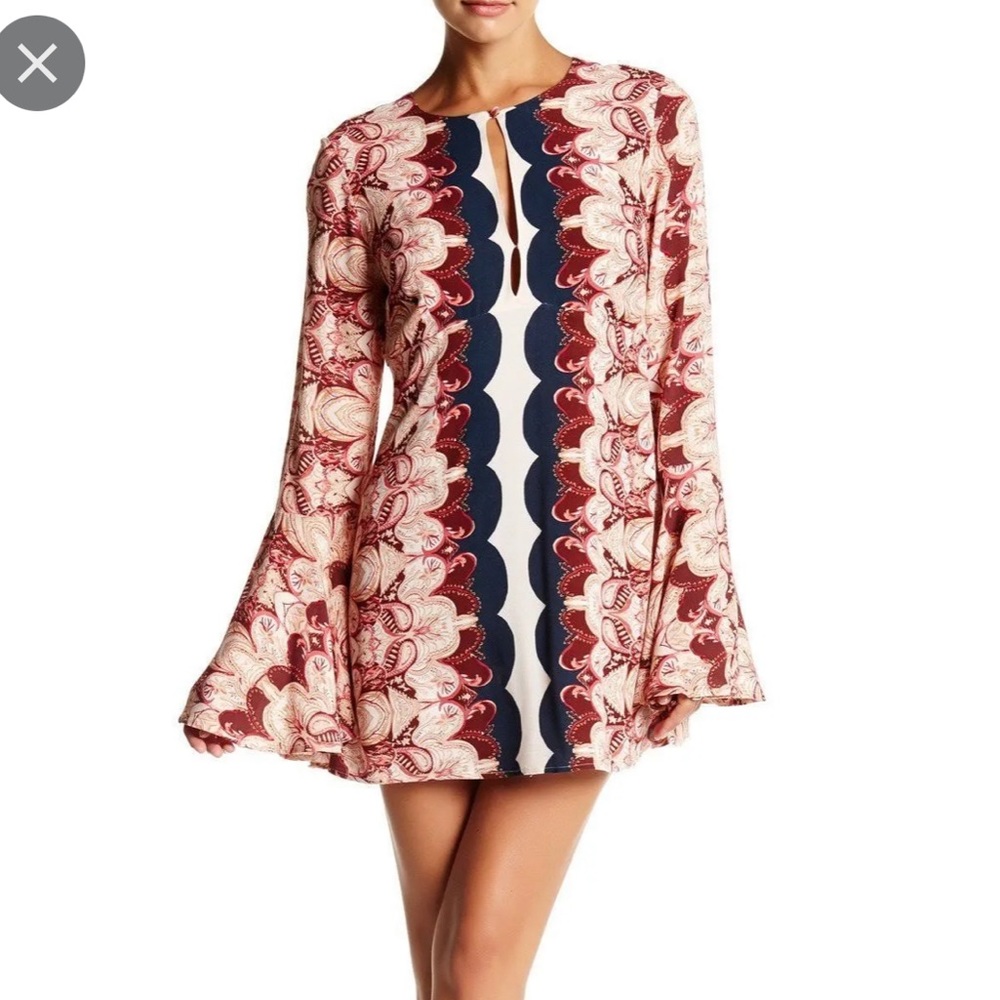 Free People printed dress